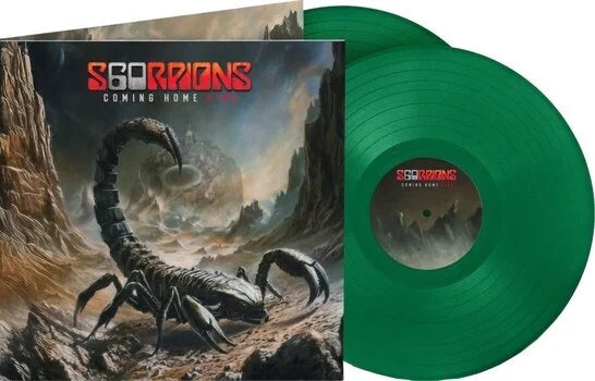 SCORPIONS - COMING HOME LIVE - 2LP LIMITED EDITION GREEN VINYL - NEW VINYL