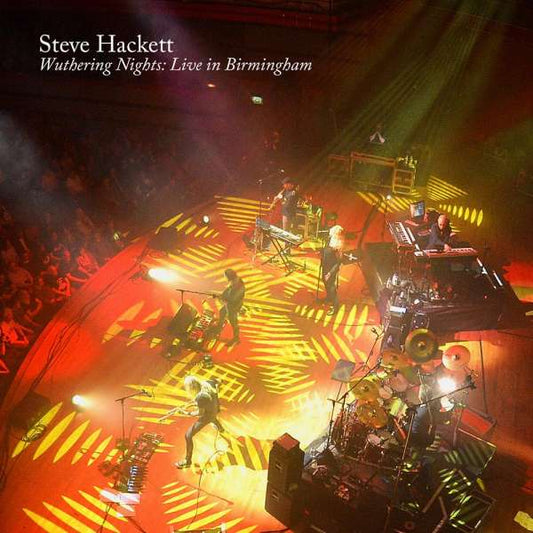 STEVE HACKETT - WUTHERING NIGHTS - LIVE IN BIRMINGHAM RELEASED 2018 CD/DVD COMBO BOXSET 5.1 SURROUND - NM* - USED CD