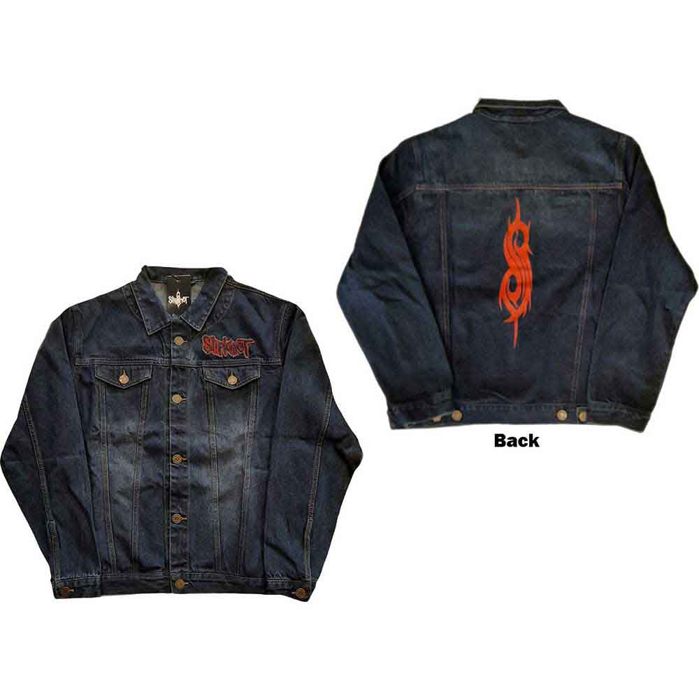 SLIPKNOT - TRIBAL LOGO - DENIM JACKET