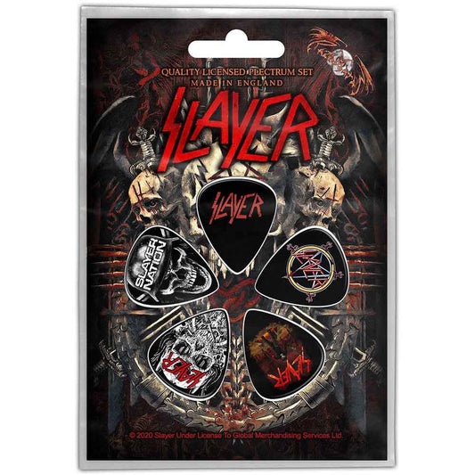 SLAYER - 5 PACK GUITAR PICKS