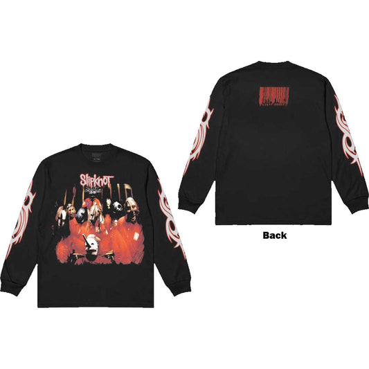 SLIPKNOT - SPIT IT OUT - LONG SLEEVE ADULT TSHIRT