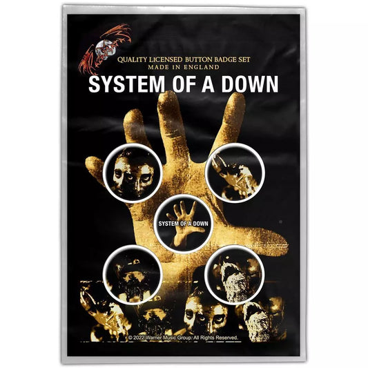 SYSTEM OF A DOWN- 5 PIN PACK