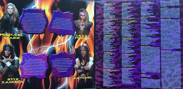STEEL PANTHER - FEEL THE STEEL - ORIGINAL 2009 PRESSING - LIITED EDITION PURPLE VINYL - NEW VINYL