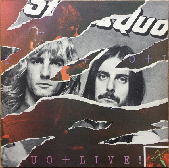 STATUS QUO - LIVE - 1977 - 2LP - USED VINYL