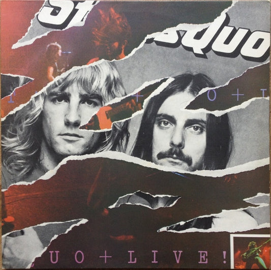 STATUS QUO - LIVE - 1977 - 2LP - USED VINYL