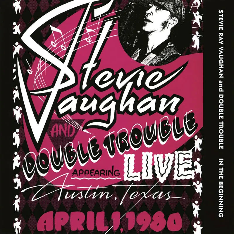 VAUGHAN, STEVIE - DOUBLE TROUBLE APPEARING LIVE AUSTIN, TEXAS APRIL 1, 1980 - 180 GRAM AUDIOPHILE VINYL PRESSING   - New Vinyl