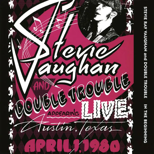VAUGHAN, STEVIE - DOUBLE TROUBLE APPEARING LIVE AUSTIN, TEXAS APRIL 1, 1980 - 180 GRAM AUDIOPHILE VINYL PRESSING   - New Vinyl