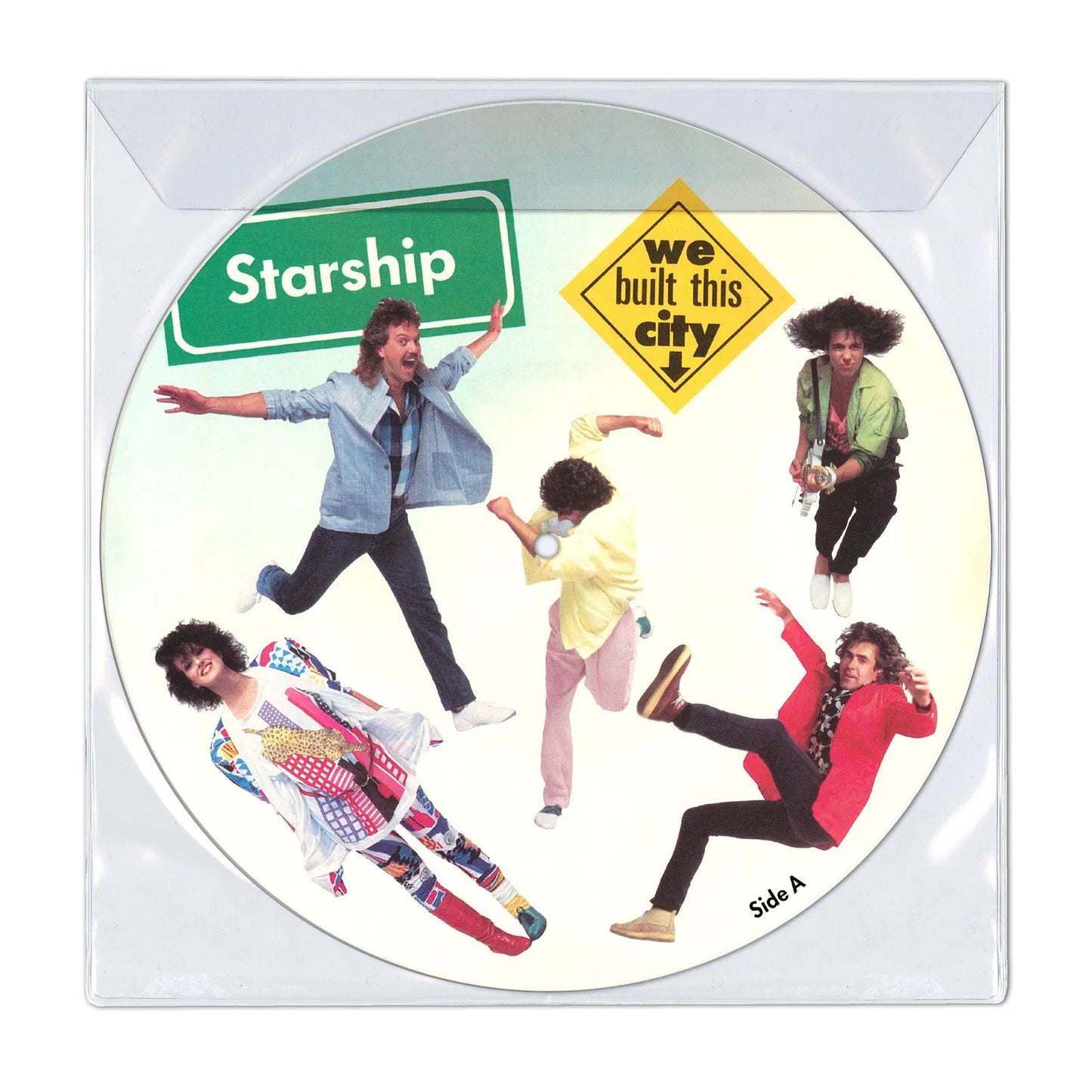STARSHIP - WE BUILT THS CITY - RSD 4/25 LIMITED EDITION PICTURE DISC - NV