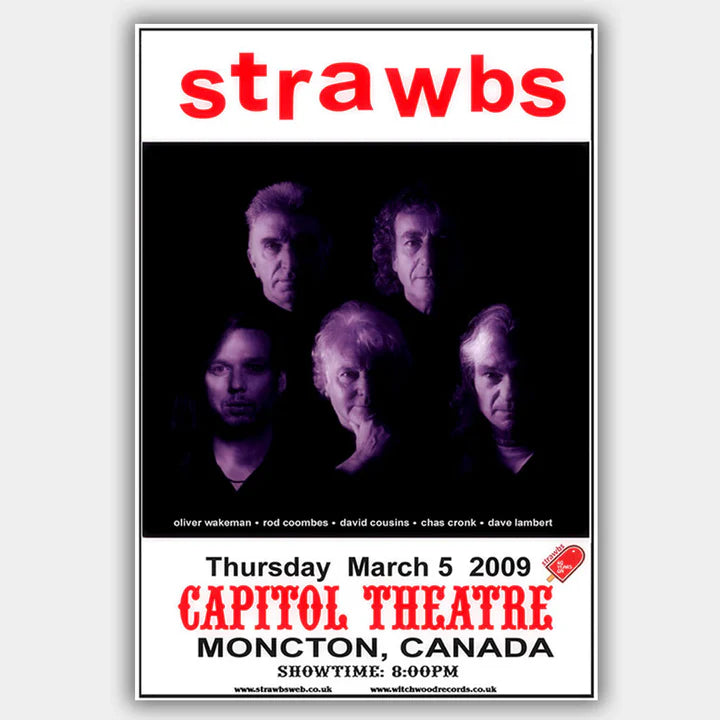 Strawbs (2009) - Concert Poster - 13 x 19 inches