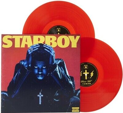 THE WEEKND - STARBOY - 2LP TRANSLUCENT RED NEW VINYL