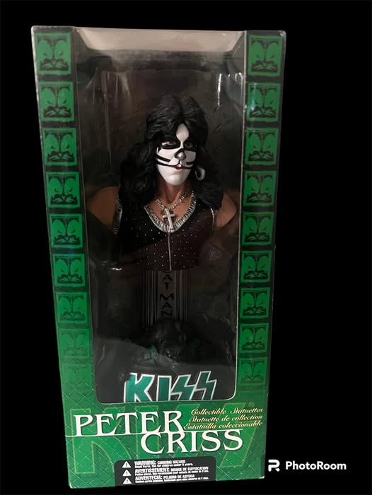 KISS - PETER CRISS - COLLECTABLE STATUETTE - MCFARLANE TOYS 2002 - ACC