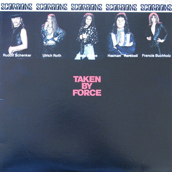 SCORPIONS - TAKEN BY FORCE - 1978 ORIGINAL PRESSING - USED VINYL