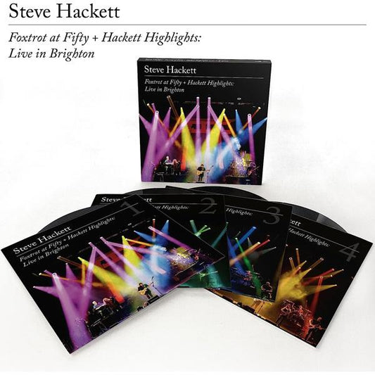 STEBE HACKETT - FOXTROT AT FIFTY + HACKETT HIGHLIGHTS LIVE IN BRIGHTON LIMITED EDITION 2 CD/BLU-RAY - NEW CD