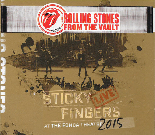 ROLLING STONES - STICKY FINGERS LIVE AT FONDA THEATRE 2015 - CD/DVD COMBO - (M*) - USED CD AND DVD