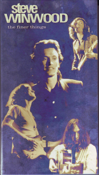 STEVE WINWOOD - THE FINER THINGS - 4 CD BOXSET 1995 REMASTERED - (COND M*) - USED CD BOXSET