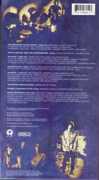 STEVE WINWOOD - THE FINER THINGS - 4 CD BOXSET 1995 REMASTERED - (COND M*) - USED CD BOXSET