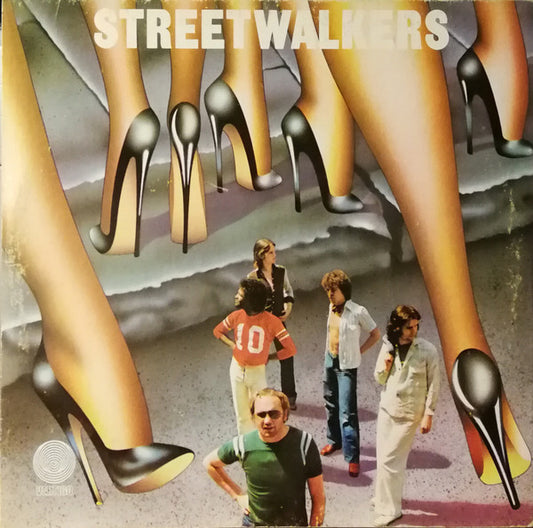 STREETWALKERS - DOWNTOWN FLYERS - 1975 - USED VINYL