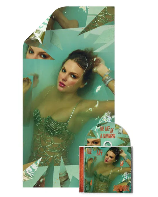 TAYLOR SWIFT - LIFE OF A SHOWGIRL (SWEAT & VANILLA PERFUME EDITION) W/POSTER - NEW CD