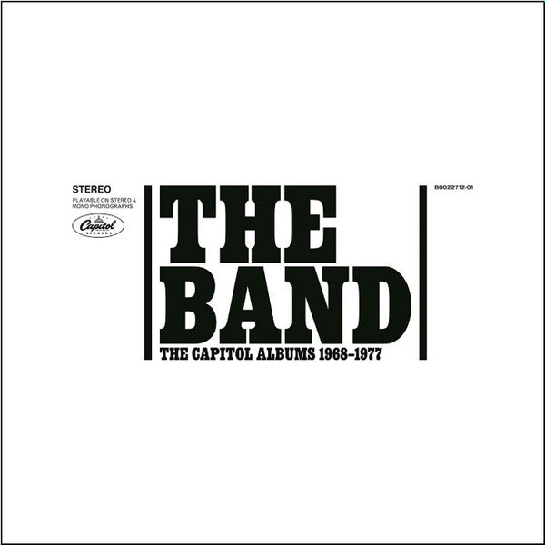 THE BAND - THE CAPITAL ALBUMS 1968-1977 - 9 LP 2015 180 GRAM *MINT CONDITION - VINYL BOXSET