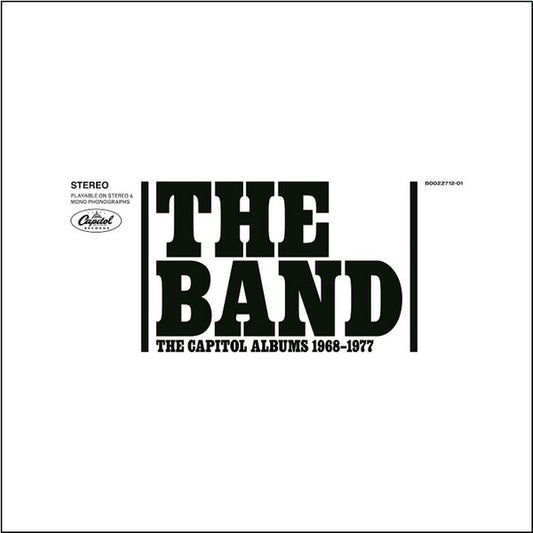 THE BAND - THE CAPITAL ALBUMS 1968-1977 - 9 LP 2015 180 GRAM *MINT CONDITION - VINYL BOXSET