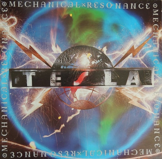 TESLA - MECHANICAL RESONANCE - NM* ORIGINAL 1986 PRESSING WITH ORIGINAL INNER SLEEVE - USED VINYL