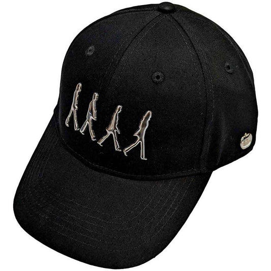 THE BEATLES-ABBEY ROAD SILVER BADGE UNISEX BASEBALL CAP FULLY LICENSED MERCHANDISE