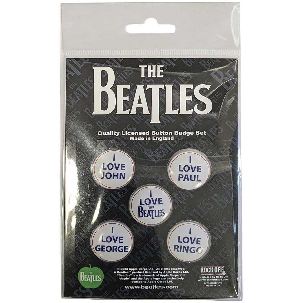 THE BEATLES- 5 PIN PACK