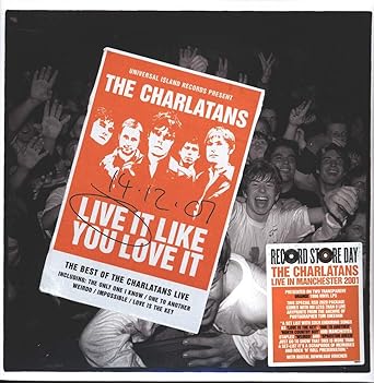 CHARLATANS, THE - LIVE IT LIKE YOU KLOVE IT RECORD STORE DAY 2LP   - New Vinyl