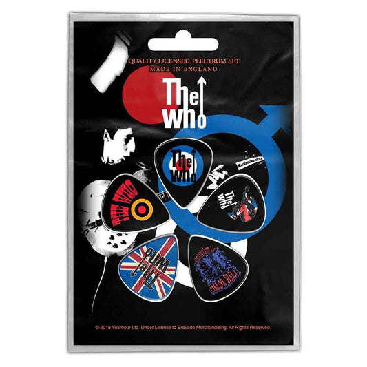 THE WHO - 5 PACK GUITAR PICKS