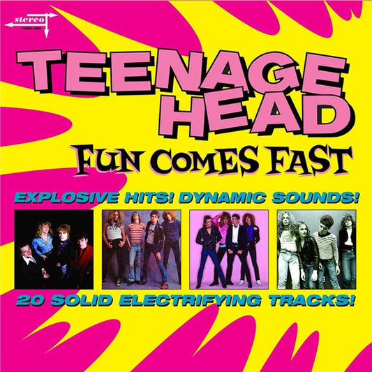 TEENAGE HEAD - FUN COMES FAST - 2LP - PINK VINYL   - New Vinyl