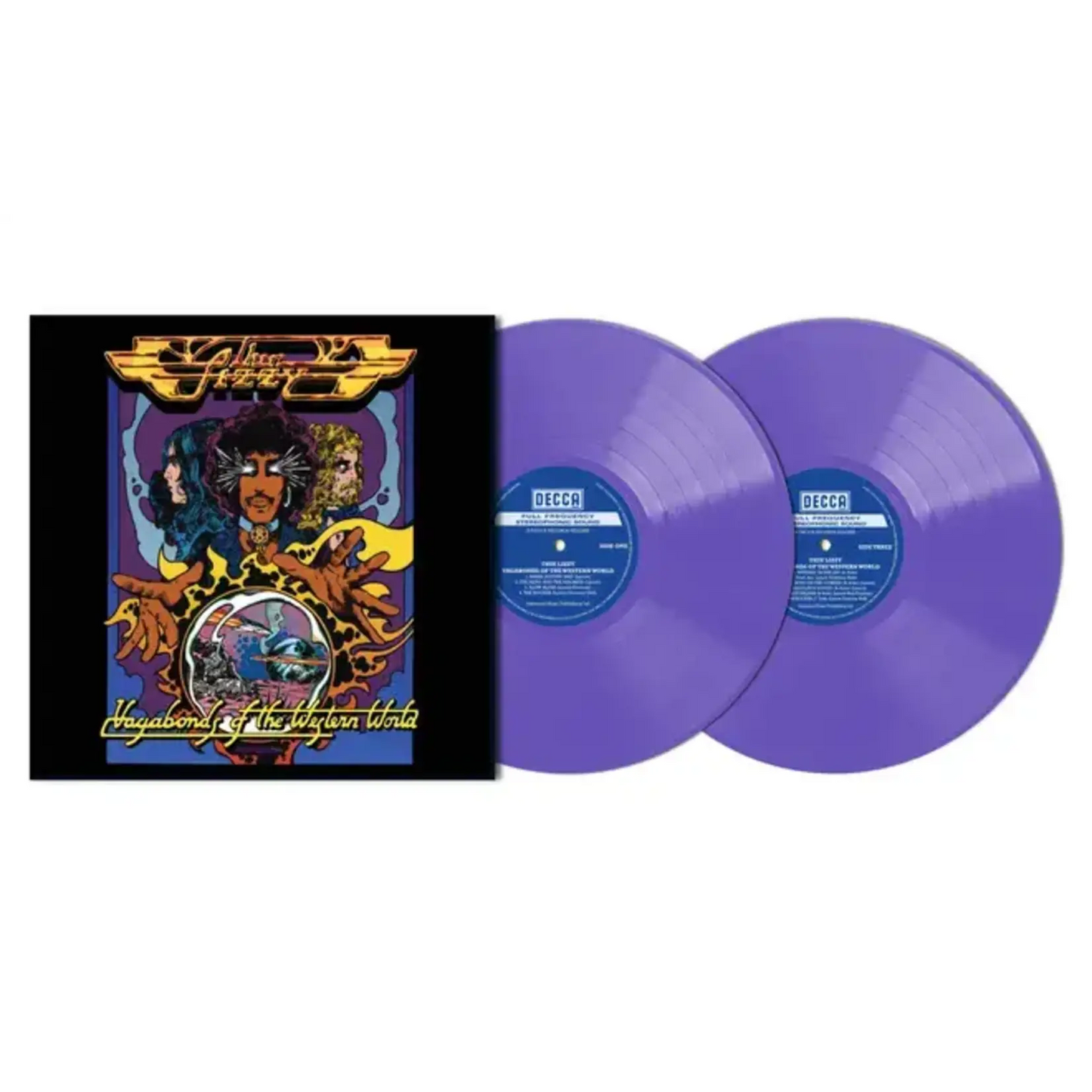 THIN LIZZY - VAGABONDS OF THE WESTERN WORLD - 50TH ANNIVERSARY LIMITED EDITION LP PURPLE VINYL - NEW VINYL