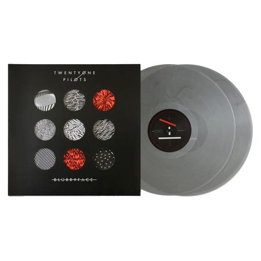 TWENTY ONE PILOTS - 2 LP -  BLURRYFACE 25TH ANNIVERSARY LIMITED EDTION SILVER VINYL