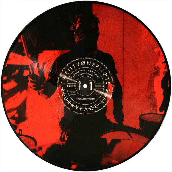 TWENTYONE PILOTS - BLURRYFACE LIVE! VERY LIMTED EDITION R.S.D. 2016 3 LP PICTURE DISC - *(NM) USED VINYL