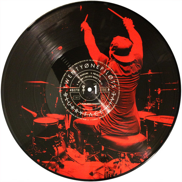 TWENTYONE PILOTS - BLURRYFACE LIVE! VERY LIMTED EDITION R.S.D. 2016 3 LP PICTURE DISC - *(NM) USED VINYL