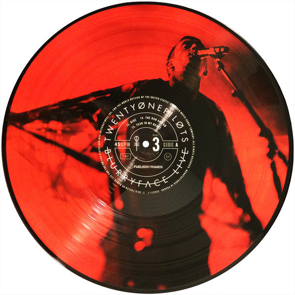 TWENTYONE PILOTS - BLURRYFACE LIVE! VERY LIMTED EDITION R.S.D. 2016 3 LP PICTURE DISC - *(NM) USED VINYL