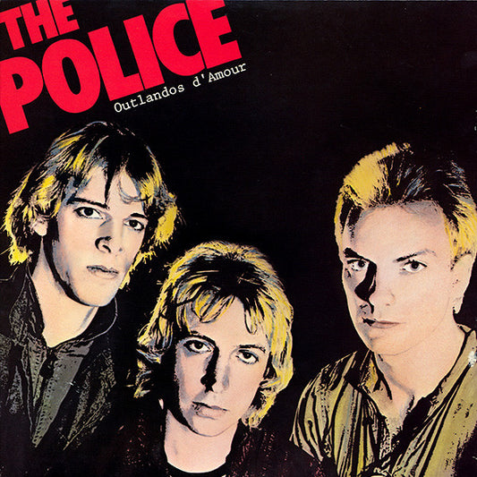 POLICE, THE - OUTLANDOS D'AMOUR - 1970 ORIGINAL PRESSING -  USED VINYL