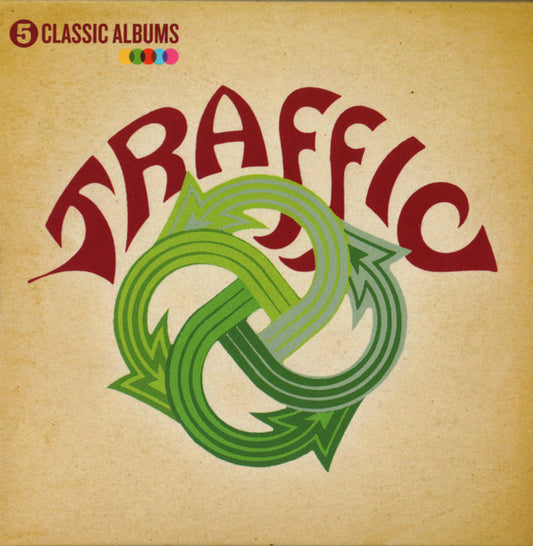 TRAFFIC - 5 CLASSIC ALBUMS 5 CD SET - (NM*) - USED CDS