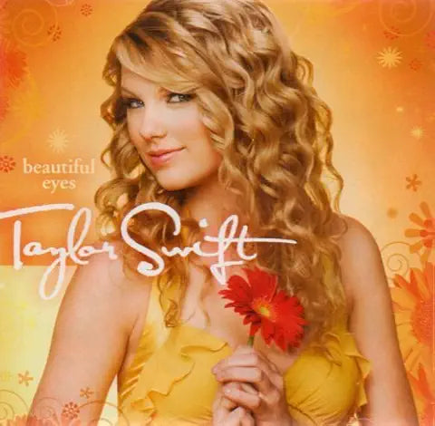 TAYLOR SWIFT - BEAUTIFUL EYES - Beautiful Eyes Limited Edition, CD+DVD Edition by Taylor Swift (2008) Audio CD {RARE} - (*NM) - USED CD