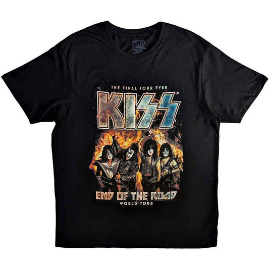 KISS - END OF THE ROAD WORLD TOUR - FULLY LICENSED - TSHIRT
