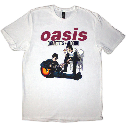 OASIS - CIGARETTES AND ALCOHOL - TSHIRT