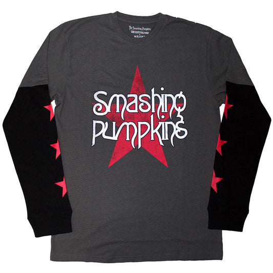 SMASHING PUMPKINS - STAR LOGO (ADULT LONG SLEEVE T-SHIRT)