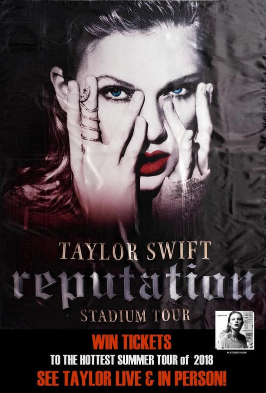 SWIFT, TAYLOR - REPUTATTION 2018 WORLD TOUR - 13" X 19" CONCERT POSTER