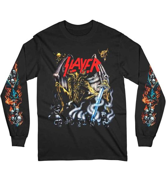 SLAYER - AIRBRUSHED DEMON - LONG SLEEVE TSHIRT