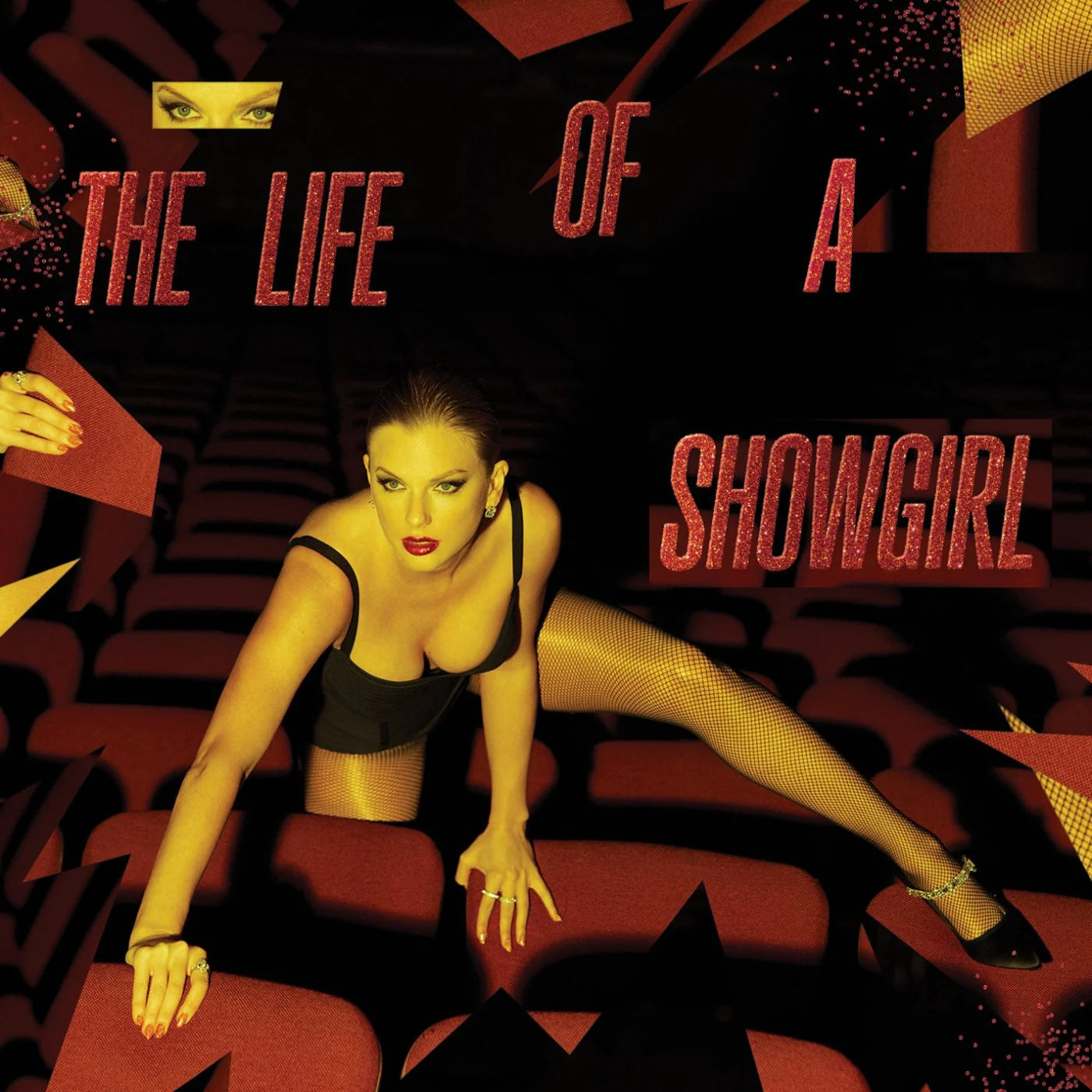 TAYLOR SWIFT - THE LIFE OF A SHOWGIRL ("IT'S FRIGHTENING" LTD ED. INCL 2 SIDED POSTER) NEW CD - POP