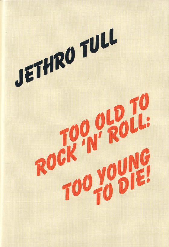 JETHRO TULL - TOO OLD TO ROCK N ROLL, TOO YOUNG TO DIE THE TV SPECIAL EDITION - CD/DVD BOOK BOXSET REMIXED IN 5.1 SURROUND SOUND BY STEVEN WILSON - USED CD