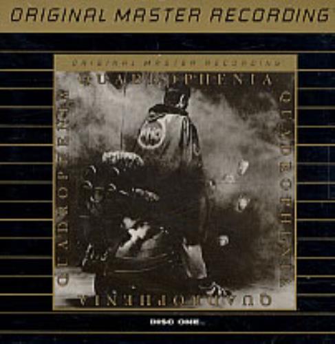 THE WHO - QUADROPHENIA - MOBILE FIDELITY SOUND LAB - 1991 2 UTRADISC 24K GOLD ORIGINAL MASTER RECORDING - (*NM) - USED CD