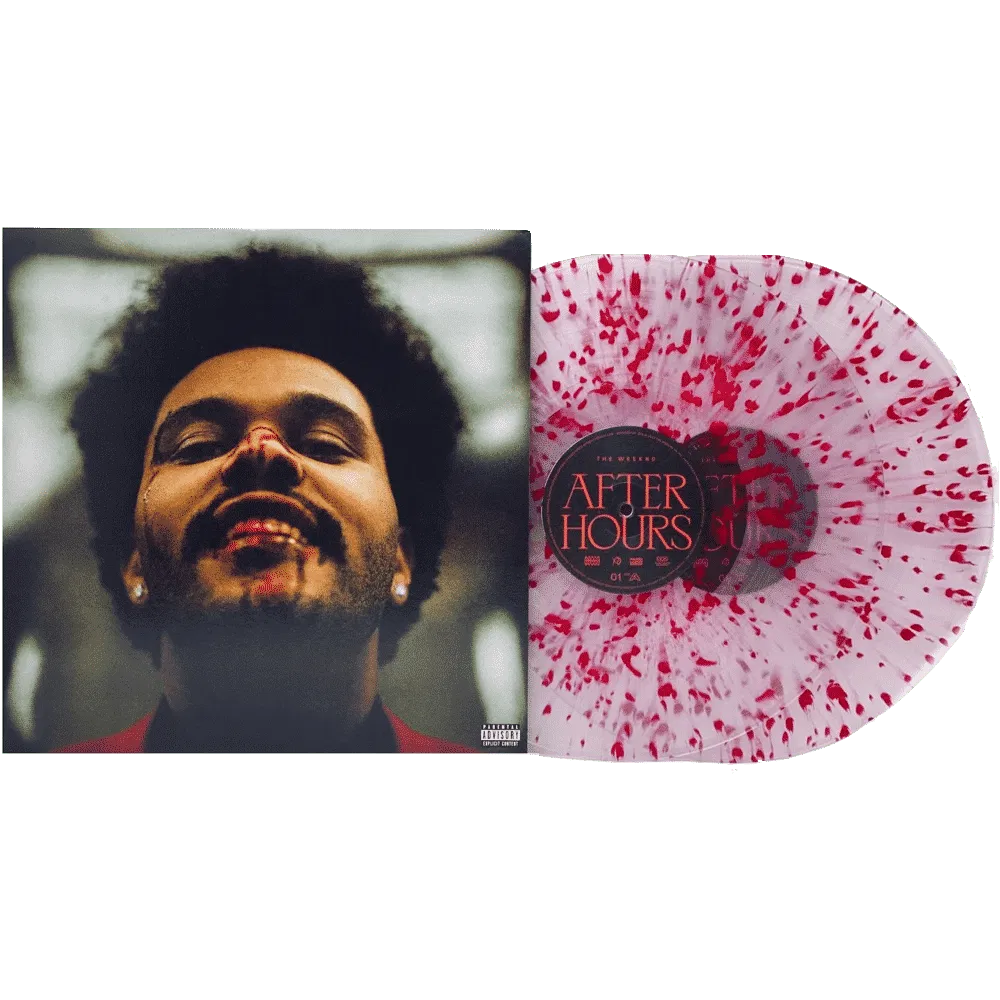 THE WEEKND - AFTER HOURS - LIMITED EDITION 2LP SPLATTER COLOUR VINYL - NV
