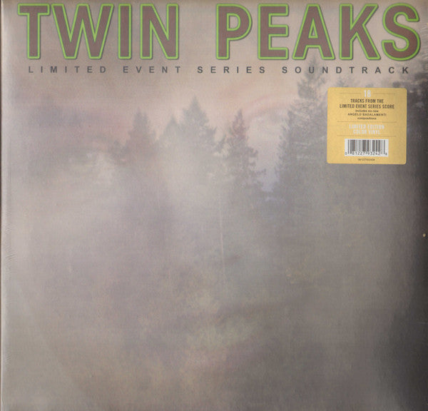 TWIN PEAKS - 2017 LIMITED EVENTS SOUNDTRACK 2 LP TRANSLUCENT NEON GREEN- NEW VINYL