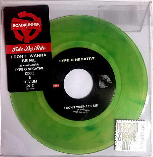 TYPE O NEGATIVE & TRIVIUM - RECORD STORE DAY GREEN VINYL - NEW VINYL 7IN 45 RPM