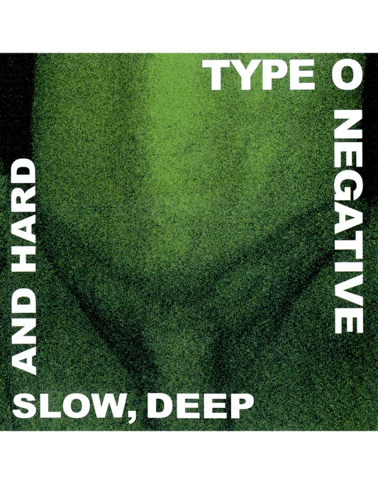 Type O Negative - Slow, Deep And Hard (Exclusive Green Marbled Vinyl) ROCKTOBER LTD EDITION 2 LP